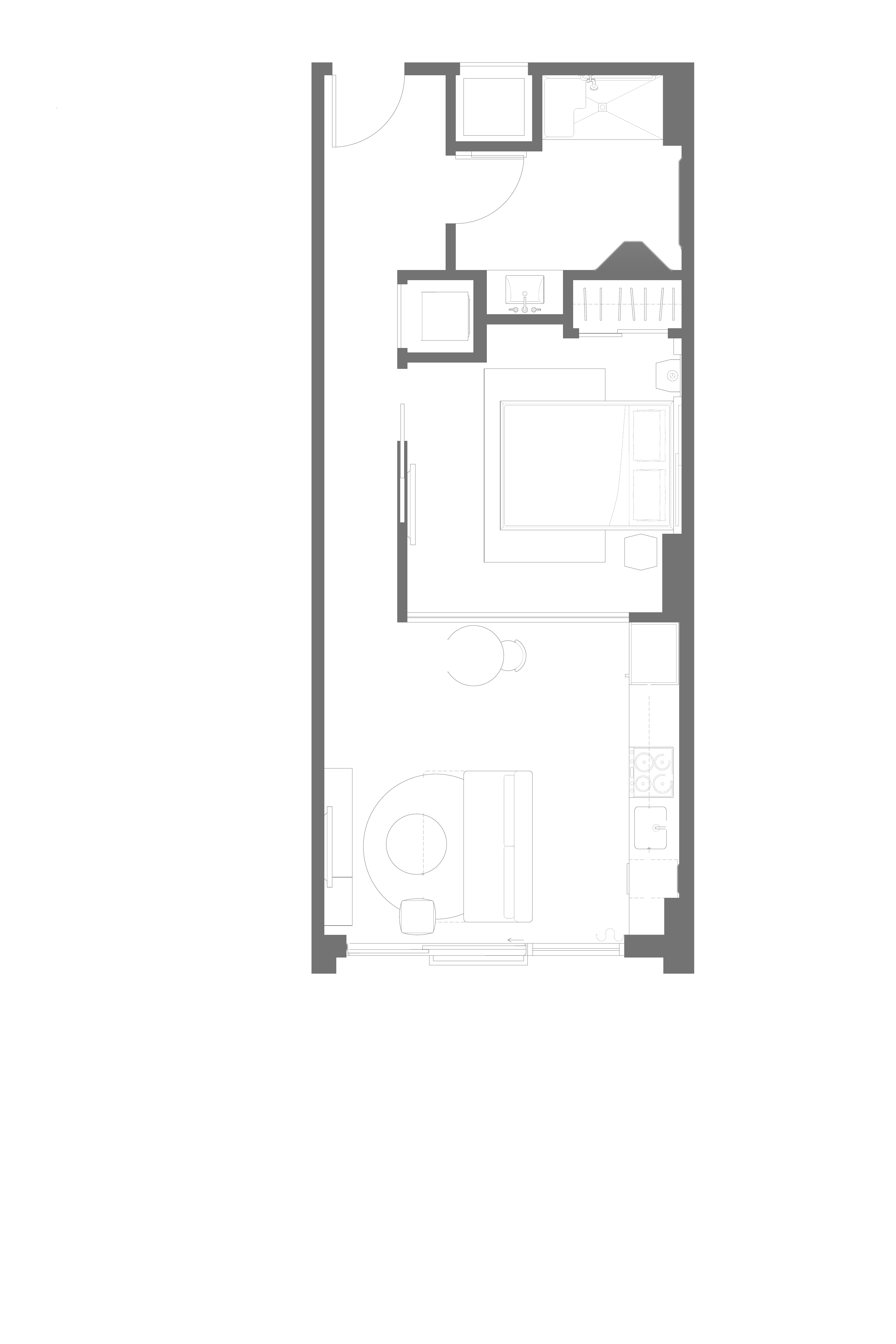 Residence 306 (Level 3) floor plan