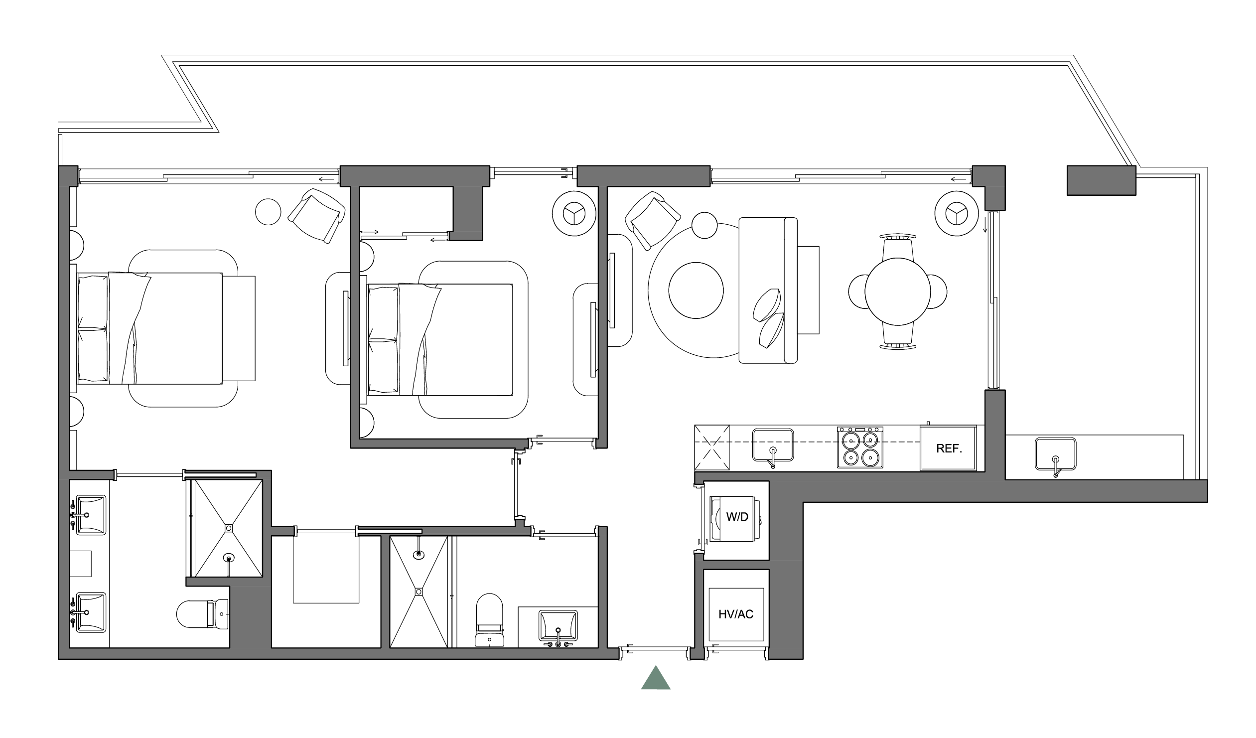 Penthouse 01 floor plan